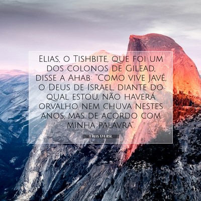Picture 07 - 1 Reis 17:1 BSL - Elias, o Tishbite, que foi um dos colonos de - Bible Verse Picture