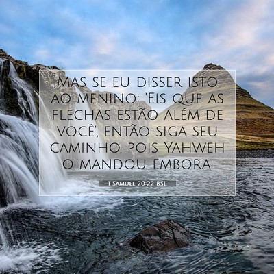 Picture 07 - 1 Samuel 20:22 BSL - Mas se eu disser isto ao menino: 'Eis que as - Bible Verse Picture