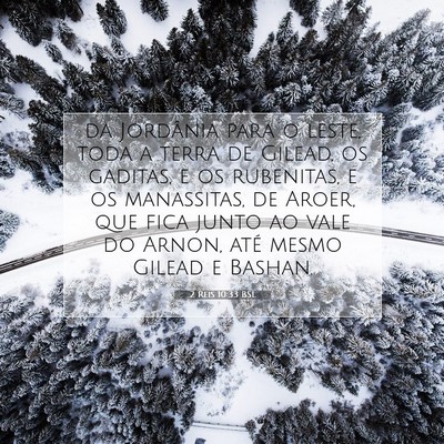 Picture 07 - 2 Reis 10:33 BSL - da Jordânia para o leste, toda a terra de - Bible Verse Picture