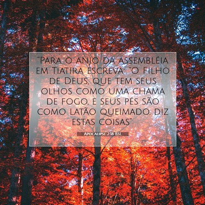 Picture 07 - Apocalipse 2:18 BSL - “Para o anjo da assembléia em Tiatira escreva: - Bible Verse Picture