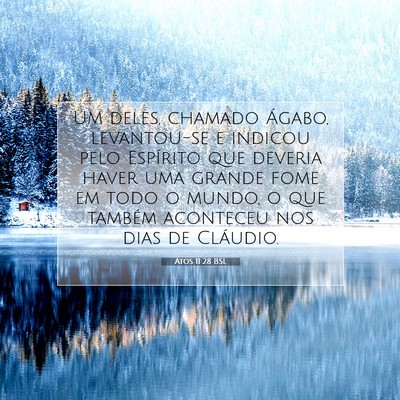 Picture 07 - Atos 11:28 BSL - Um deles, chamado Ágabo, levantou-se e indicou - Bible Verse Picture