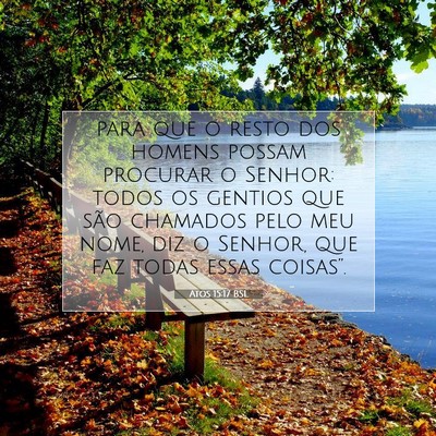 Picture 07 - Atos 15:17 BSL - para que o resto dos homens possam procurar o - Bible Verse Picture