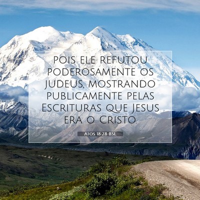 Picture 07 - Atos 18:28 BSL - pois ele refutou poderosamente os judeus, - Bible Verse Picture