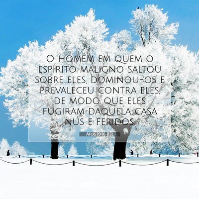 Picture 07 - Atos 19:16 BSL - O homem em quem o espírito maligno saltou sobre - Bible Verse Picture