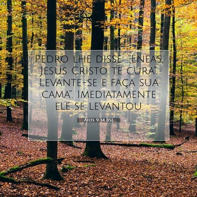 Picture 07 - Atos 9:34 BSL - Pedro lhe disse: “Enéas, Jesus Cristo te - Bible Verse Picture