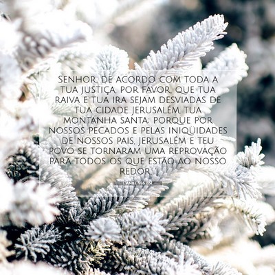 Picture 07 - Daniel 9:16 BSL - Senhor, de acordo com toda a tua justiça, por - Bible Verse Picture