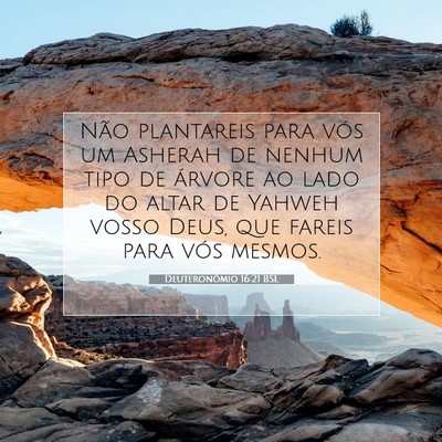 Picture 07 - Deuteronômio 16:21 BSL - Não plantareis para vós um Asherah de nenhum - Bible Verse Picture