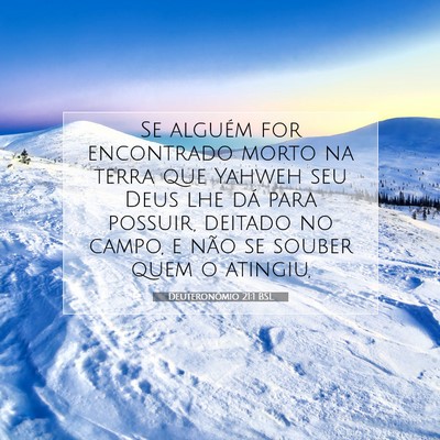 Picture 07 - Deuteronômio 21:1 BSL - Se alguém for encontrado morto na terra que - Bible Verse Picture