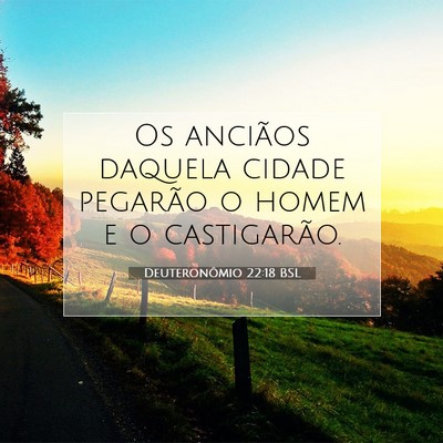 Picture 07 - Deuteronômio 22:18 BSL - Os anciãos daquela cidade pegarão o homem e o - Bible Verse Picture