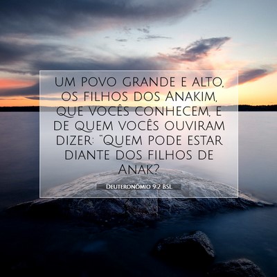 Picture 07 - Deuteronômio 9:2 BSL - um povo grande e alto, os filhos dos Anakim, que - Bible Verse Picture
