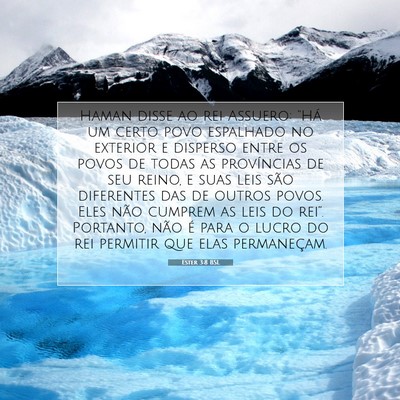 Picture 07 - Ester 3:8 BSL - Haman disse ao rei Assuero: “Há um certo povo - Bible Verse Picture
