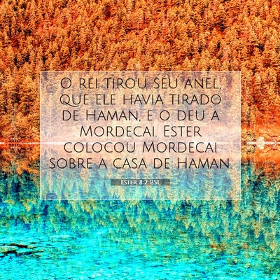 Picture 07 - Ester 8:2 BSL - O rei tirou seu anel, que ele havia tirado de - Bible Verse Picture