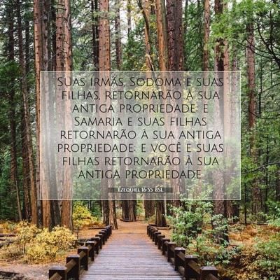 Picture 07 - Ezequiel 16:55 BSL - Suas irmãs, Sodoma e suas filhas, retornarão à - Bible Verse Picture