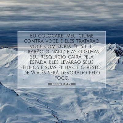 Picture 07 - Ezequiel 23:25 BSL - Eu colocarei meu ciúme contra você, e eles - Bible Verse Picture