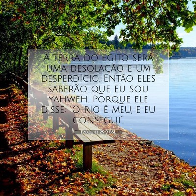 Picture 07 - Ezequiel 29:9 BSL - A terra do Egito será uma desolação e um - Bible Verse Picture
