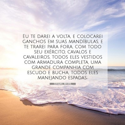 Picture 07 - Ezequiel 38:4 BSL - Eu te darei a volta, e colocarei ganchos em suas - Bible Verse Picture