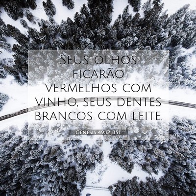 Picture 07 - Gênesis 49:12 BSL - Seus olhos ficarão vermelhos com vinho, seus - Bible Verse Picture