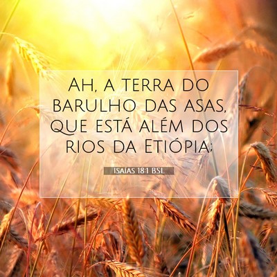Picture 07 - Isaías 18:1 BSL - Ah, a terra do barulho das asas, que está além - Bible Verse Picture