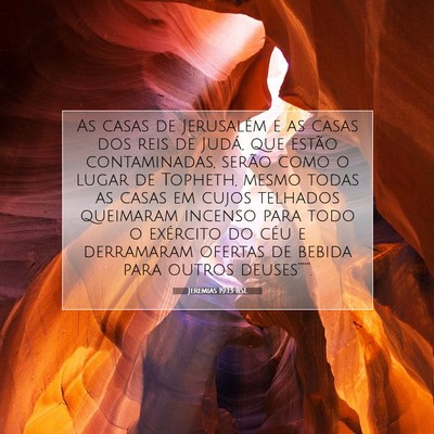 Picture 07 - Jeremias 19:13 BSL - As casas de Jerusalém e as casas dos reis de - Bible Verse Picture