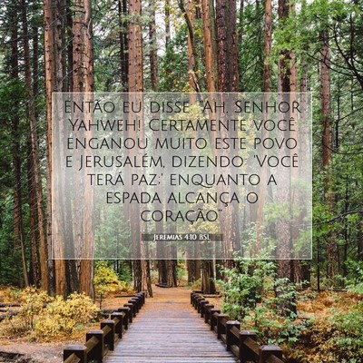 Picture 07 - Jeremias 4:10 BSL - Então eu disse: “Ah, Senhor Yahweh! Certamente - Bible Verse Picture