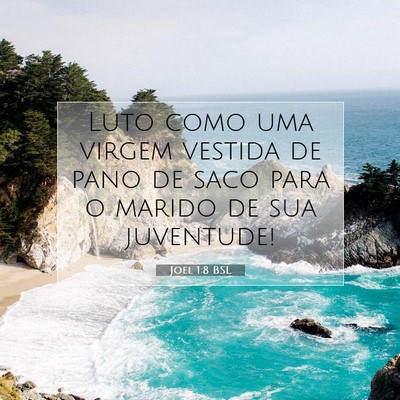 Picture 07 - Joel 1:8 BSL - Luto como uma virgem vestida de pano de saco para - Bible Verse Picture