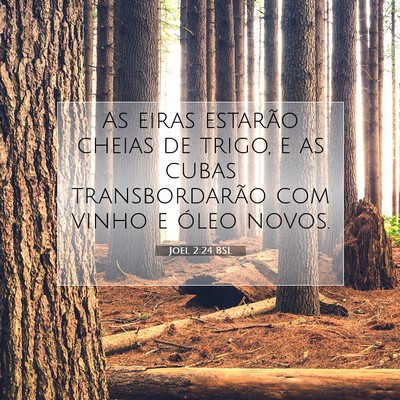 Picture 07 - Joel 2:24 BSL - As eiras estarão cheias de trigo, e as cubas - Bible Verse Picture