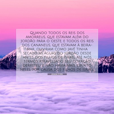 Picture 07 - Joshua 5:1 BSL - Quando todos os reis dos amorreus, que estavam - Bible Verse Picture
