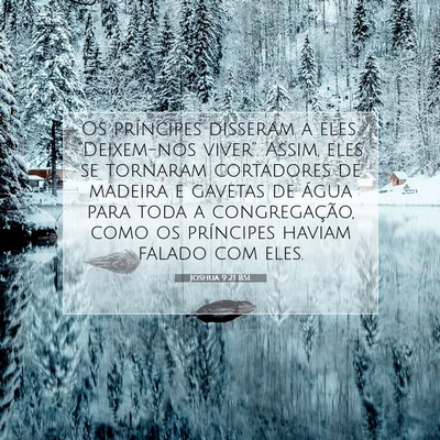Picture 07 - Joshua 9:21 BSL - Os príncipes disseram a eles: “Deixem-nos - Bible Verse Picture