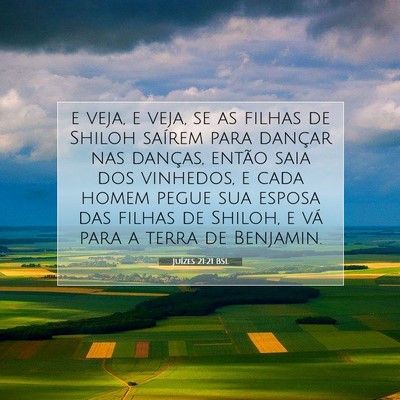 Picture 07 - Juízes 21:21 BSL - e veja, e veja, se as filhas de Shiloh saírem - Bible Verse Picture