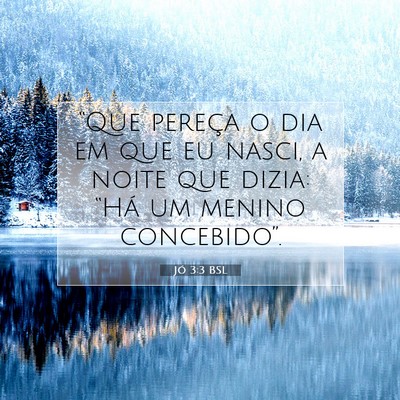 Picture 07 - Jó 3:3 BSL - “Que pereça o dia em que eu nasci, a noite que - Bible Verse Picture