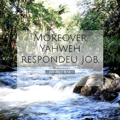 Picture 07 - Jó 40:1 BSL - Moreover Yahweh respondeu - Bible Verse Picture