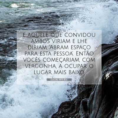 Picture 07 - Lucas 14:9 BSL - e aquele que convidou ambos viriam e lhe diriam, - Bible Verse Picture
