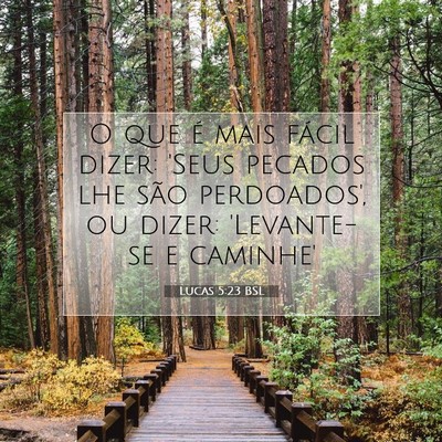 Picture 07 - Lucas 5:23 BSL - O que é mais fácil dizer: 'Seus pecados lhe - Bible Verse Picture