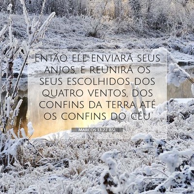 Picture 07 - Marcos 13:27 BSL - Então ele enviará seus anjos, e reunirá os - Bible Verse Picture