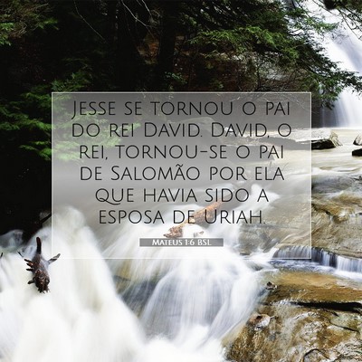 Picture 07 - Mateus 1:6 BSL - Jesse se tornou o pai do rei David. David, o rei, - Bible Verse Picture