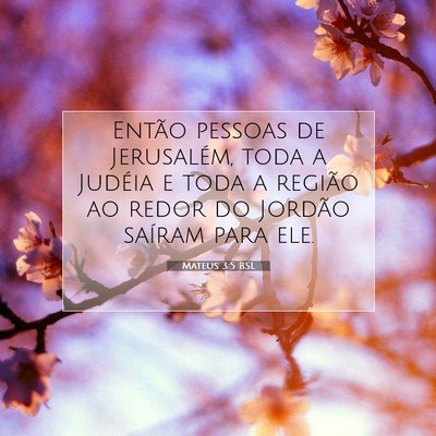 Picture 07 - Mateus 3:5 BSL - Então pessoas de Jerusalém, toda a Judéia e - Bible Verse Picture