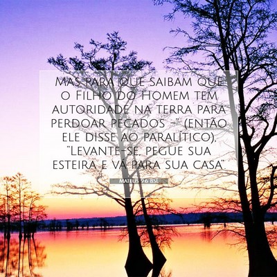 Picture 07 - Mateus 9:6 BSL - Mas para que saibam que o Filho do Homem tem - Bible Verse Picture
