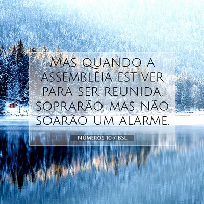 Picture 07 - Números 10:7 BSL - Mas quando a assembléia estiver para ser - Bible Verse Picture
