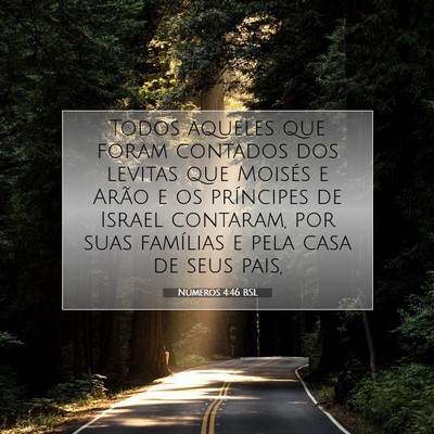 Picture 07 - Números 4:46 BSL - Todos aqueles que foram contados dos levitas que - Bible Verse Picture