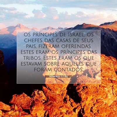 Picture 07 - Números 7:2 BSL - os príncipes de Israel, os chefes das casas de - Bible Verse Picture