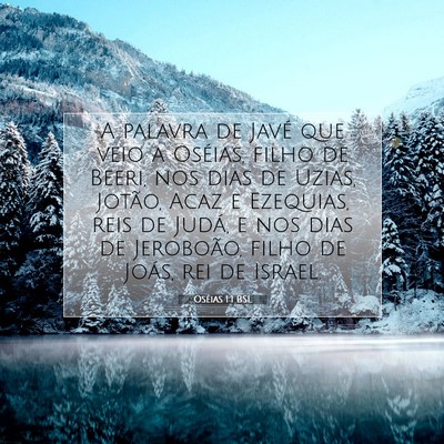 Picture 07 - Oséias 1:1 BSL - A palavra de Javé que veio a Oséias, filho de - Bible Verse Picture