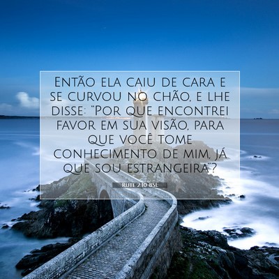 Picture 07 - Rute 2:10 BSL - Então ela caiu de cara e se curvou no chão, e - Bible Verse Picture