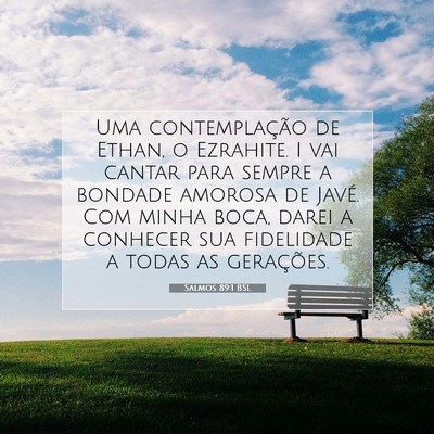Picture 07 - Salmos 89:1 BSL - Uma contemplação de Ethan, o Ezrahite. I vai - Bible Verse Picture