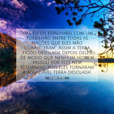 Picture 07 - Zacarias 7:14 BSL - “mas eu os espalharei com um turbilhão entre - Bible Verse Picture
