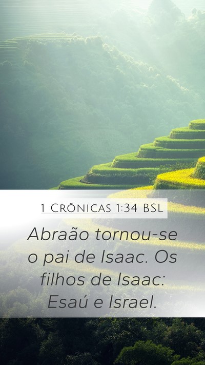 1 Crônicas 1:34 BSL Bible Verse Image