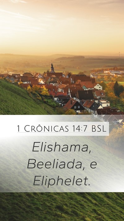 1 Crônicas 14:7 BSL Bible Verse Image