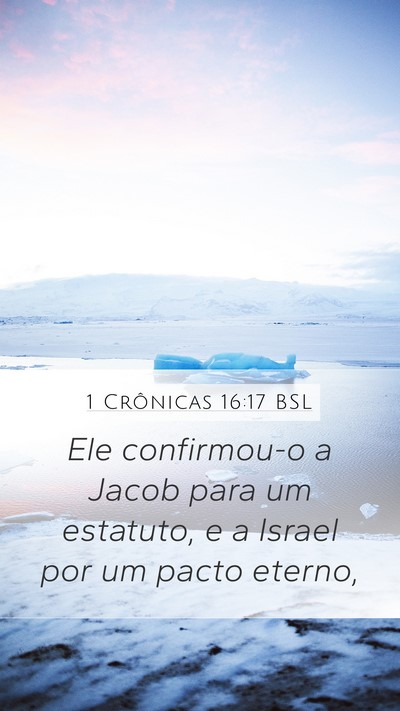 1 Crônicas 16:17 BSL Bible Verse Image