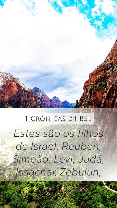 1 Crônicas 2:1 BSL Bible Verse Image