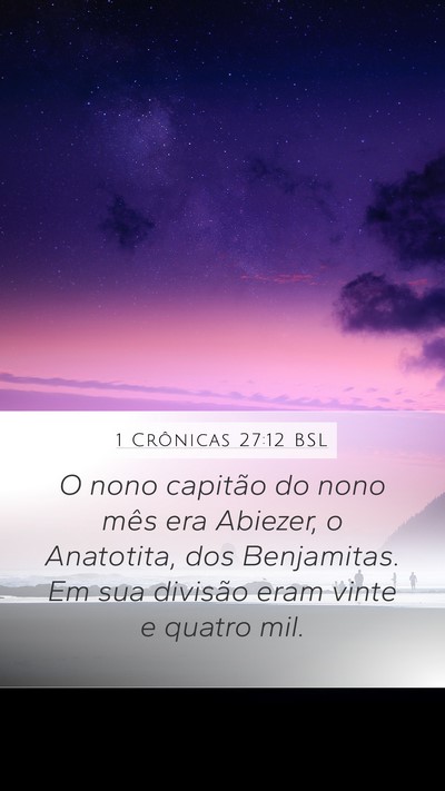1 Crônicas 27:12 BSL Bible Verse Image