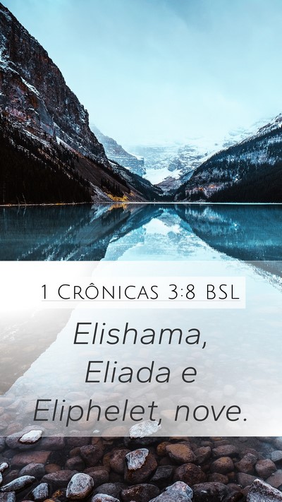1 Crônicas 3:8 BSL Bible Verse Image